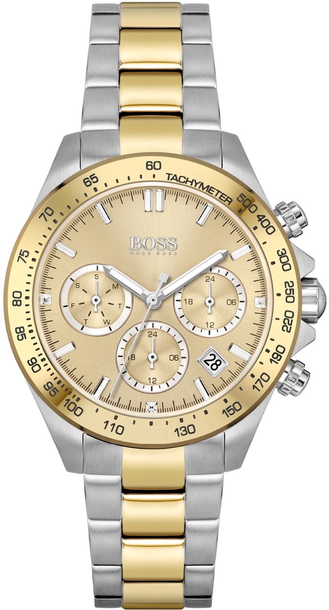 BOSS Novia horloge HB1502618 - 38 mm - Goud