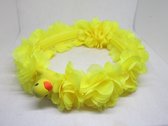 ZoeZo Design - haarband - diadeem - eendje - geel - handmade