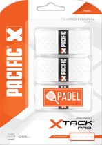 Pacific X Tack Pro Perfo Padel - Padelgrip - Surgrip - 0.55mm - Wit