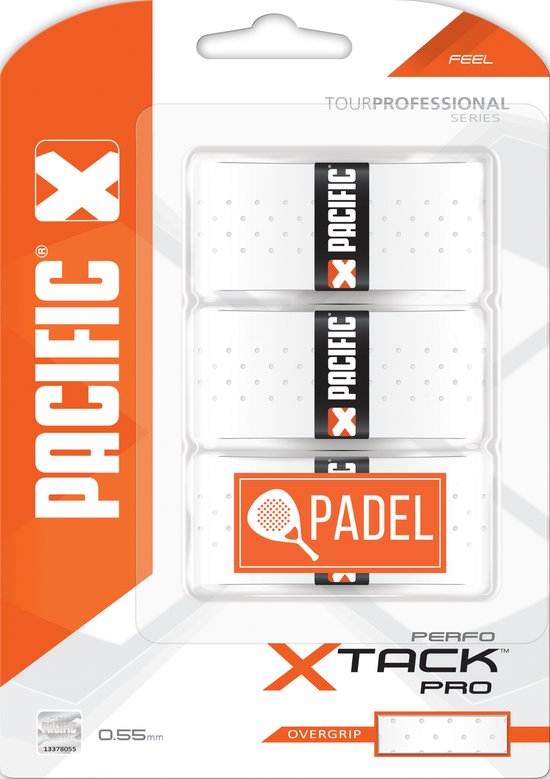 PACIFIC - X-tack perfo padel - Padel overgrip - Wit