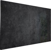 Designglas Whiteboard - Metaal - Magneetbord - Memobord - Robuust Zwart Print 60x90