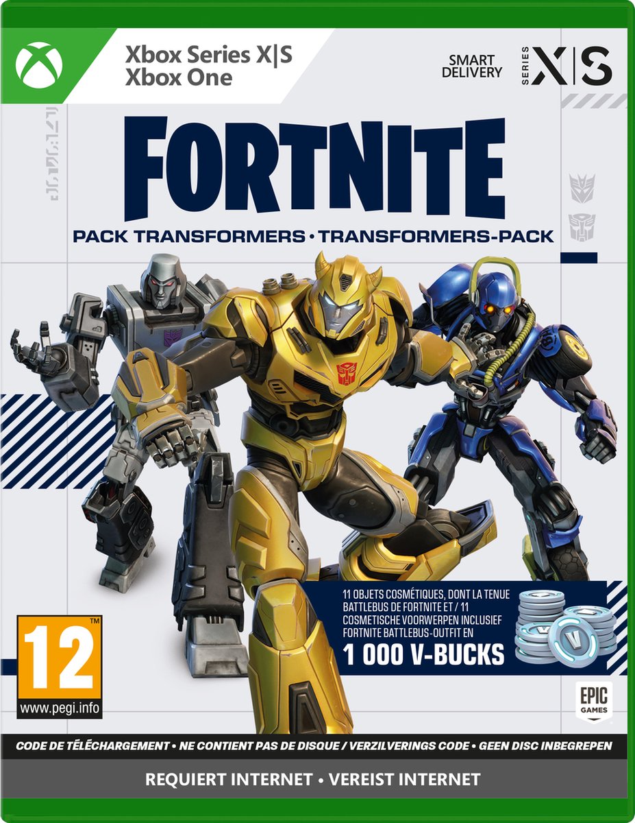 Fortnite: Transformers Pack (Code in a Box) - Xbox Series X | Games | bol