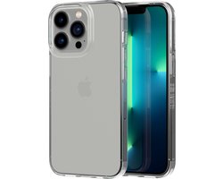 Tech21 Evo Lite Clear - iPhone 13 Pro hoesje - Flexibel schokbestendig telefoonhoesje - Mat transparant - 2,4 meter valbestendig