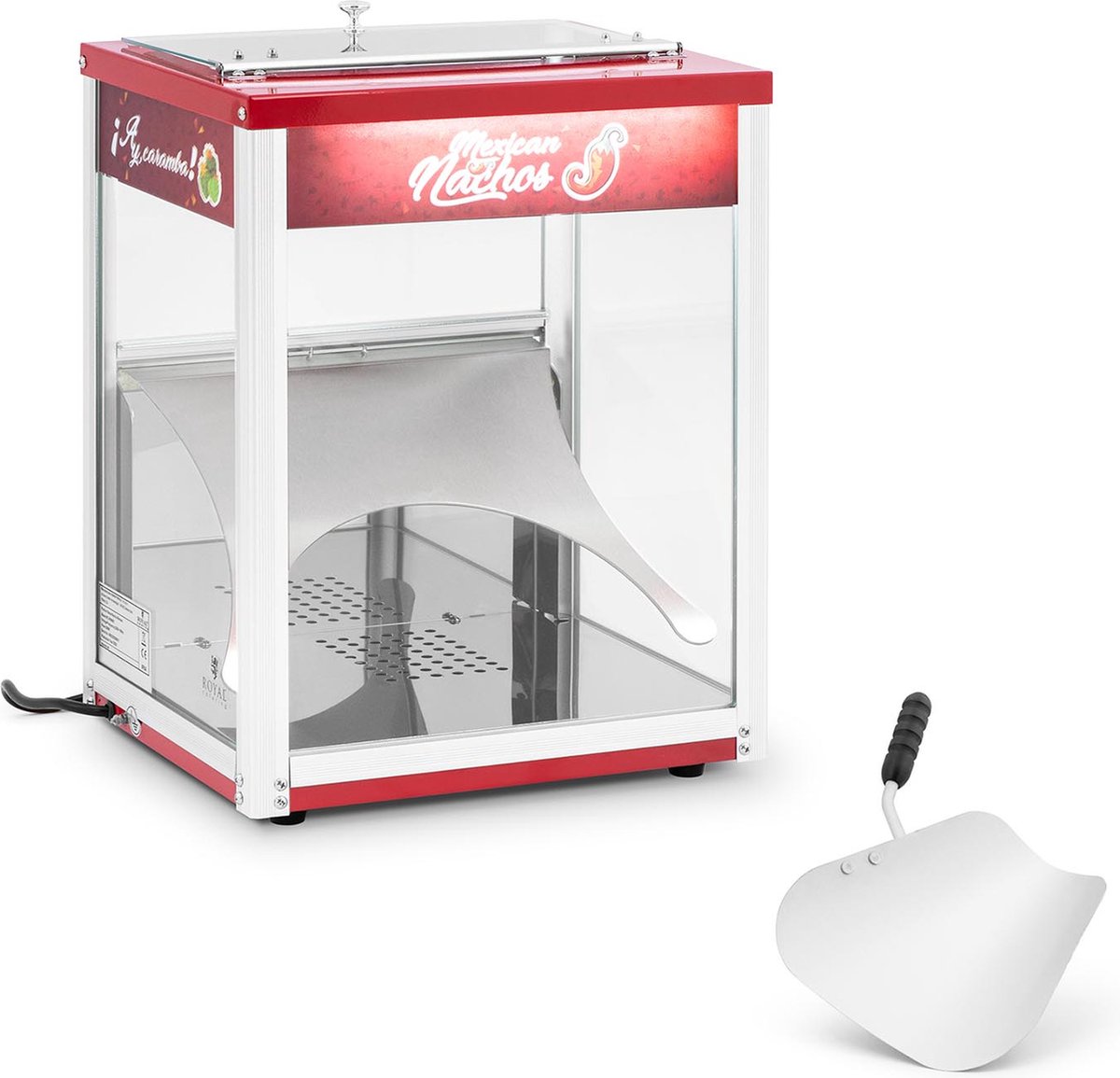 Nacho warmer - 45 L - LED verlichting - Koninklijke Horeca - Royal Catering