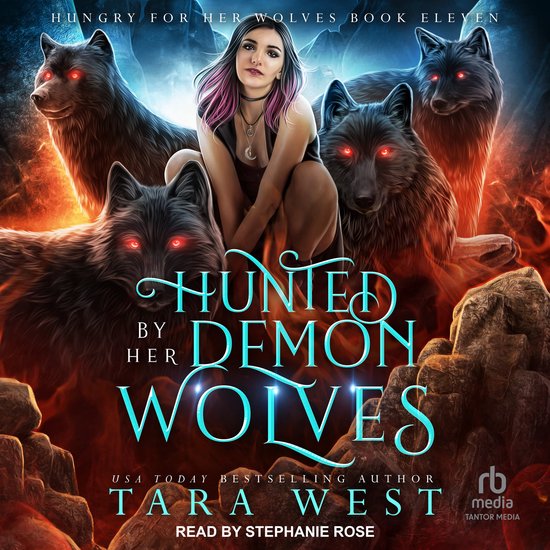 Hunted by Her Demon Wolves - cover