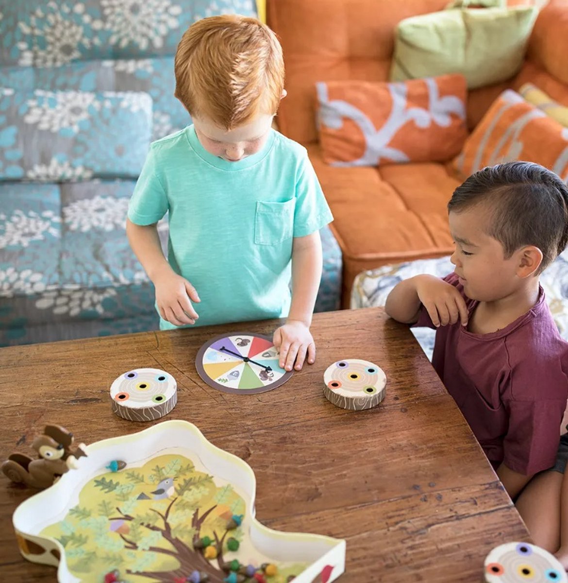 Learning Resources Stiekem Snacky Eekhoorn Spel - Educatief Bordspel Voor Kleuters