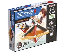 foto van Geomag E-motion Build your Spinner - 32-delig