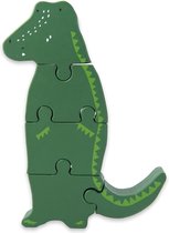 Trixie - Puzzle en bois en forme d'animal - Mr. Crocodile
