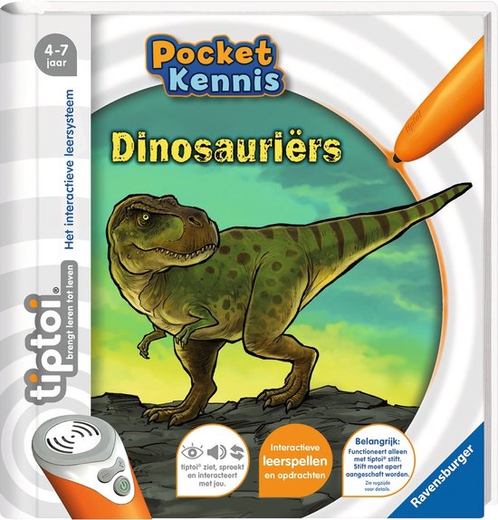 tiptoi® Pocket Boek Dino's - Ravensburger - Leersysteem - tiptoi
