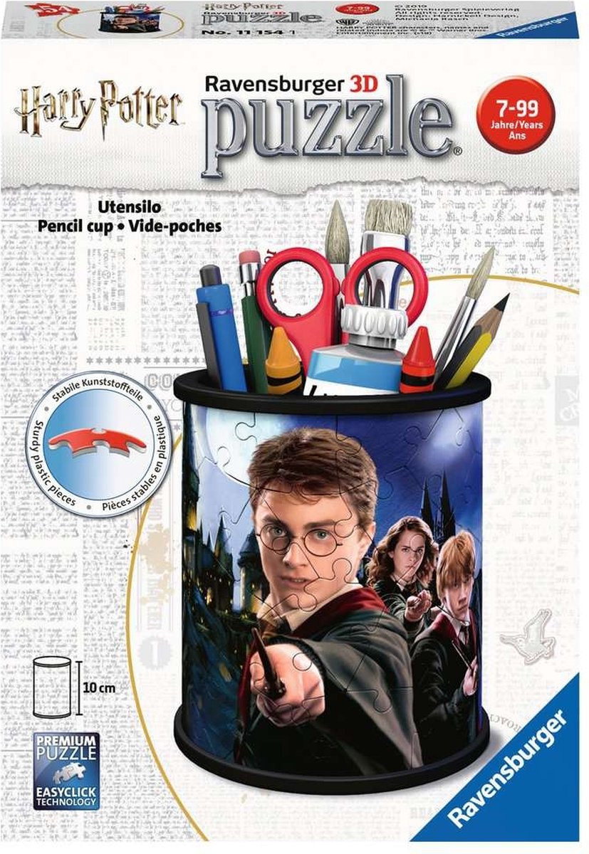 Ravensburger Pennenbak Harry Potter - 3D puzzel - 54 stukjes