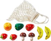 Haba Toy Food Fruits et Légumes 25 Cm Katoen 11 pièces