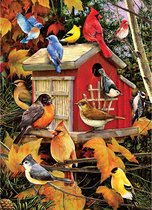 Cobble Hill puzzle 1000 pieces - Fall birdhouse - till end of stock