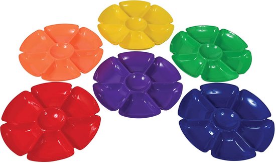 TickiT Flower Sorting Trays 6 Colour