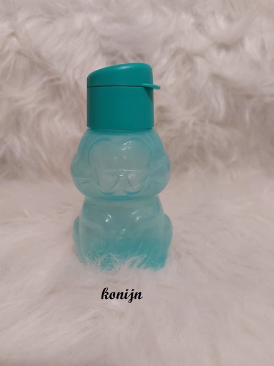 Tupperware Eco bouteille enfants lapin turquoise | bol