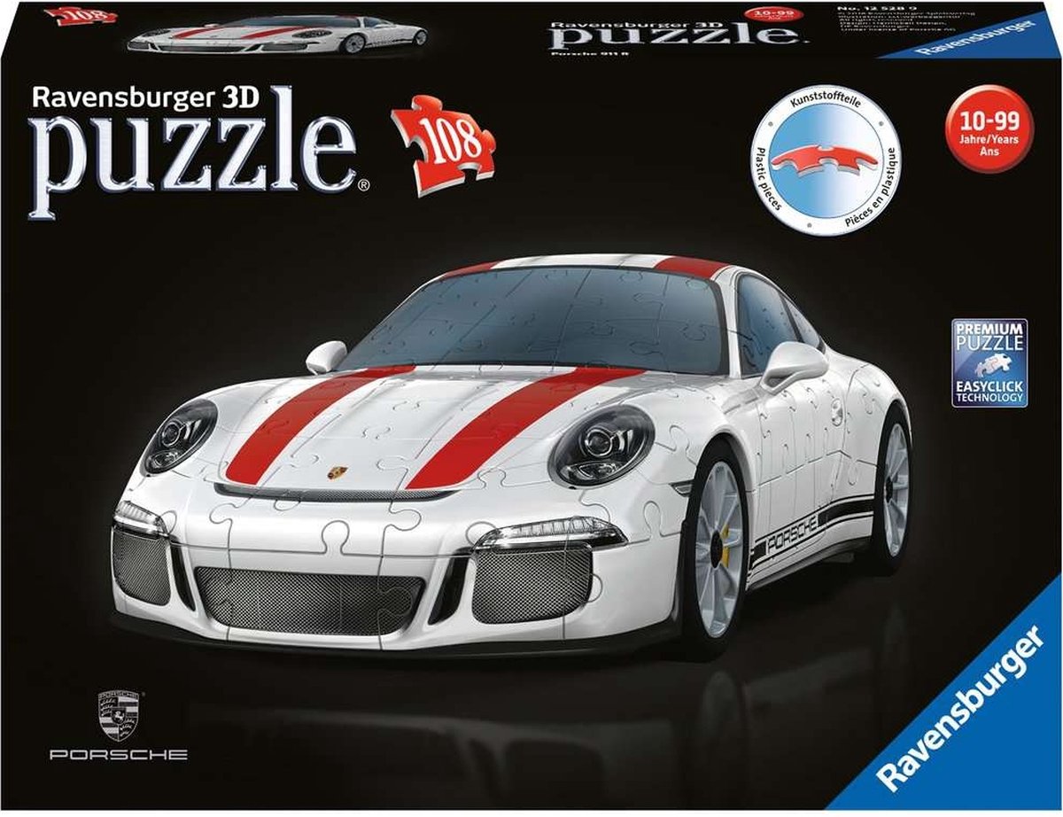 Ravensburger Puzzle 3D Porsche 911 R | bol