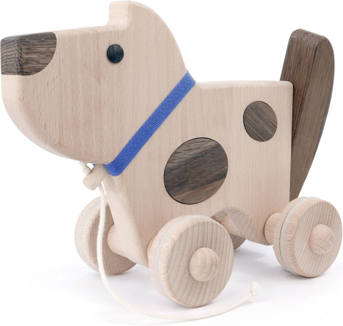 Bajo Houten Trekfiguur - Hond Miga
