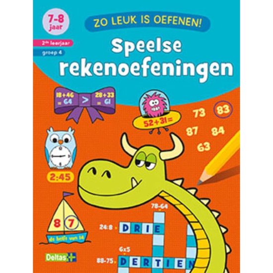 Boek Zo Leuk Is Oefenen Rekenoefeningen 7-8 Jaar