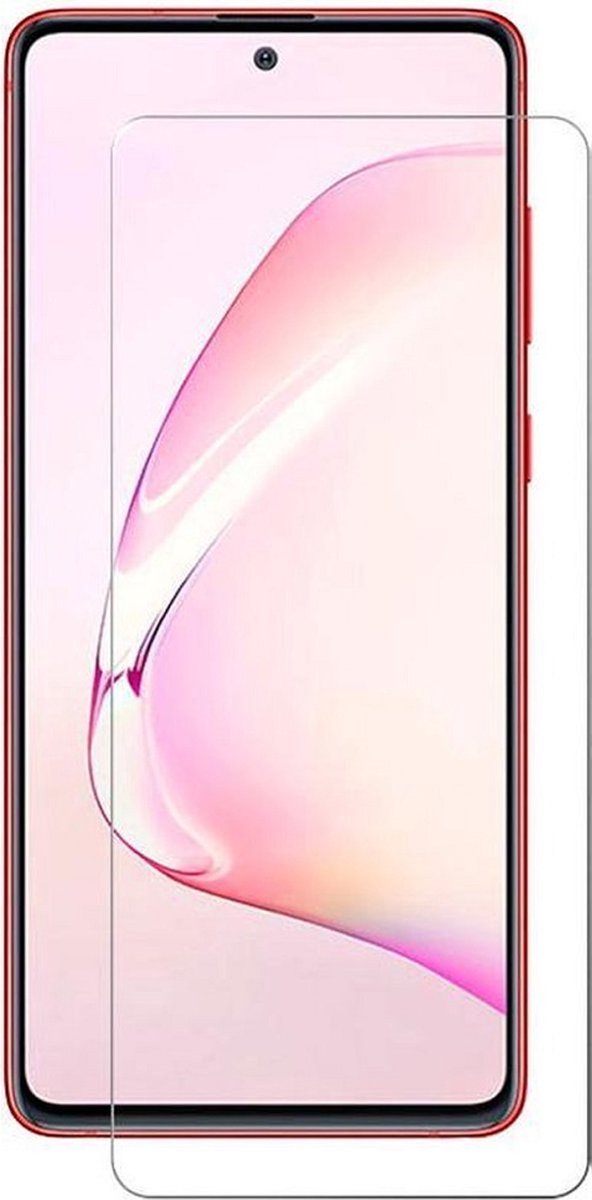 LuxeBass Tempered screenprotector geschikt voor Samsung Galaxy A81 - beeldscherm - scherm - tempered glas