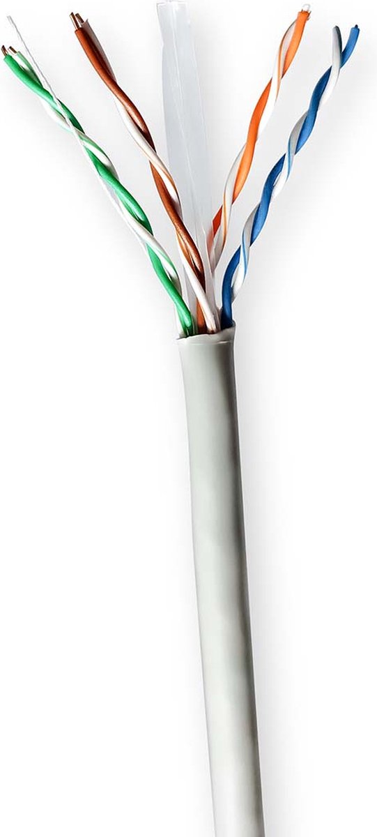 Nedis Netwerk Kabel Rol | Ccbg8520gy100s | Grijs