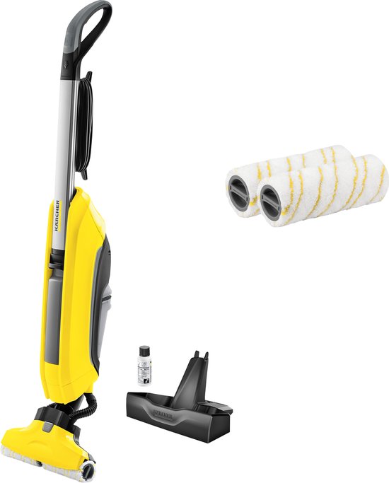 Kärcher FC5 Floor Cleaner incl set extra microvezel rollers