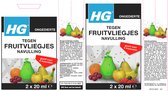 Recharge de piège à mouches des fruits HGX - 2 x 20 ml