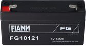 Fiamm FG10121 loodgelaccu 6 volt, 1,2 Ah