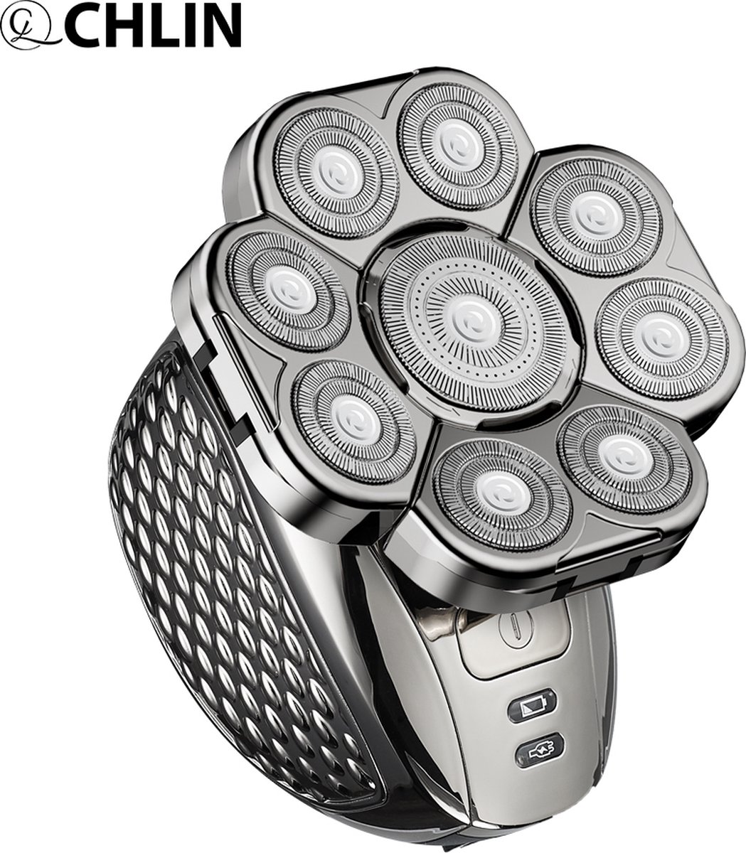 CHLIN 6-in-1 Elektrisch Scheerapparaat voor Mannen met - afbeelding 2