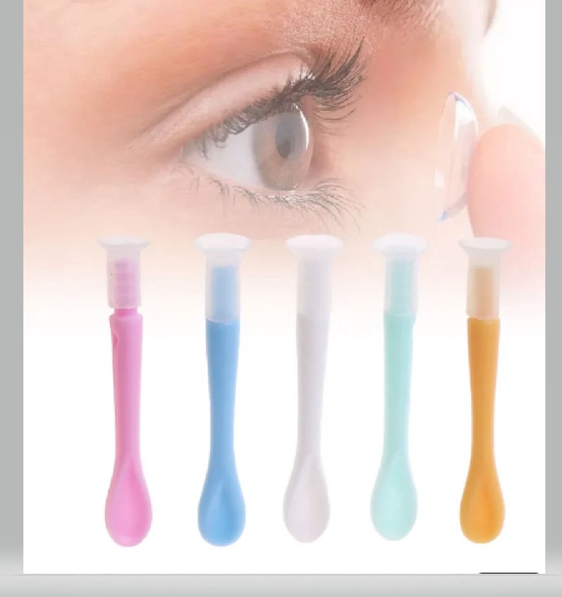 Lens zuignapje Contactlens lenzen zuiger Lenzen pincet 2 stuks Voor