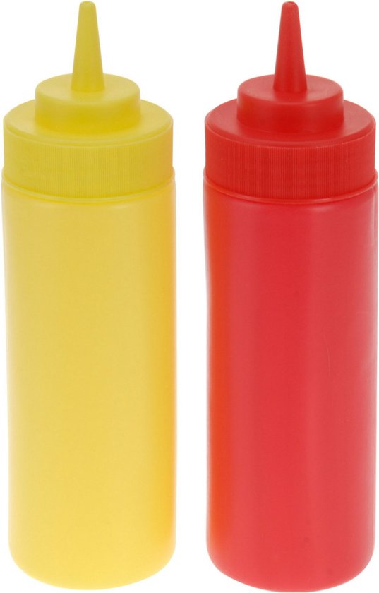 Spuitfles 250 ml – Knijpfles met gebogen tuit voor nauwkeurige dosering