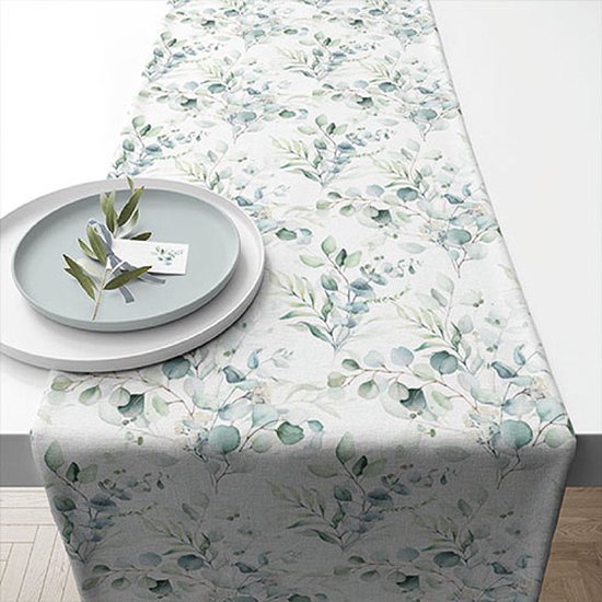 Artoid Mode Tafelloper Wilde Inkttekening Bloemen Bladeren Lente Tafelloper Herfst Keuken Eettafel Decoratie Indoor Vakantie Party Decor 40 x 240 cm