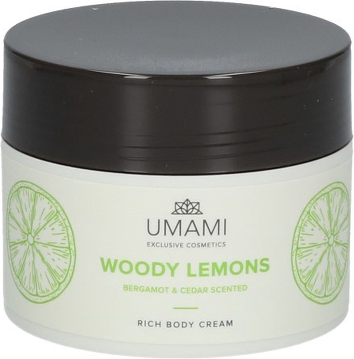 Goedkoopste Umami Woody Lemons Bergamot&ceder Body Cream 250ml
