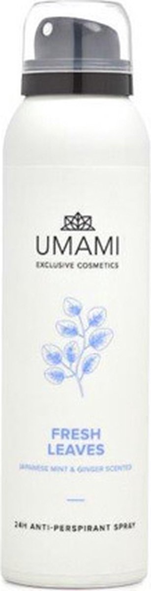 Umami Fresh Leaves Munt&gemb.a/pers.spray 24h150ml