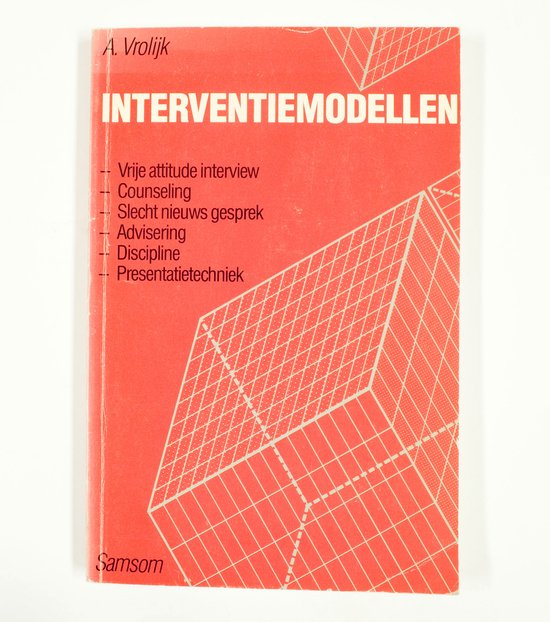 Interventiemodellen - cover