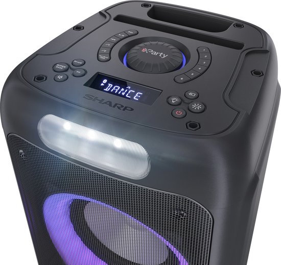 Sharp PS-949 XPARTY Streetbeat Partyspeaker - 130W - Microfoon - bluetooth — afbeelding 5
