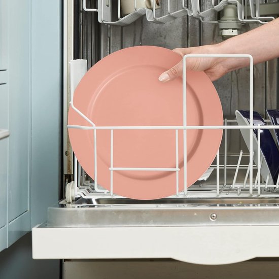 Vaisselle ronde réutilisable pour adultes, vaisselle de cuisine