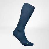 Bauerfeind Run Ultralight Compression Socks, Men, Blauw, XL, 41-43 - 1 Paar