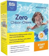 Bol.com BSI - PoolSan CS Complete Start Set voor het Zwembad - PoolSan 250 ml + 50 Test Strips + Oxy Pool & Spa 1 kg + pH Up 1 l... aanbieding