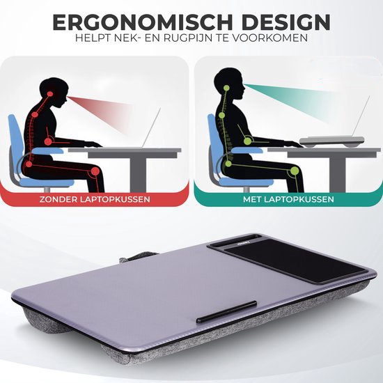 Schootdienblad | Schoot dienblad laptop | Schoottafel met kussen Schootdienblad | Schoot dienblad laptop | Schoottafel met kussen