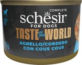 8x Schesir Taste The World Hond Lamsvlees & Couscous 150 gr
