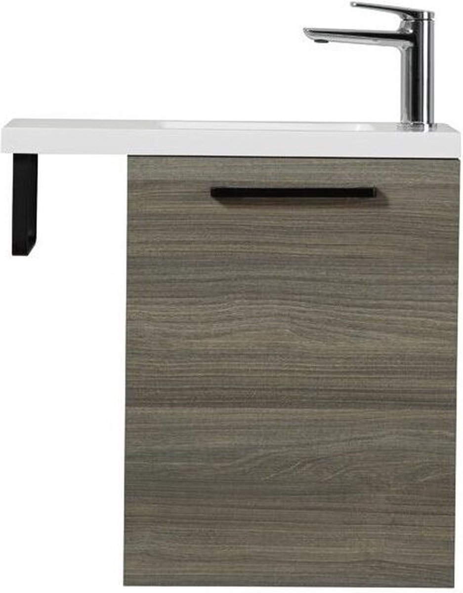 Fonteinmeubel Finn 40cm maple grey