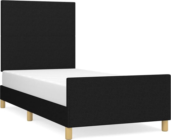Bedframe zonder matras 90x200 cm wit | -nl