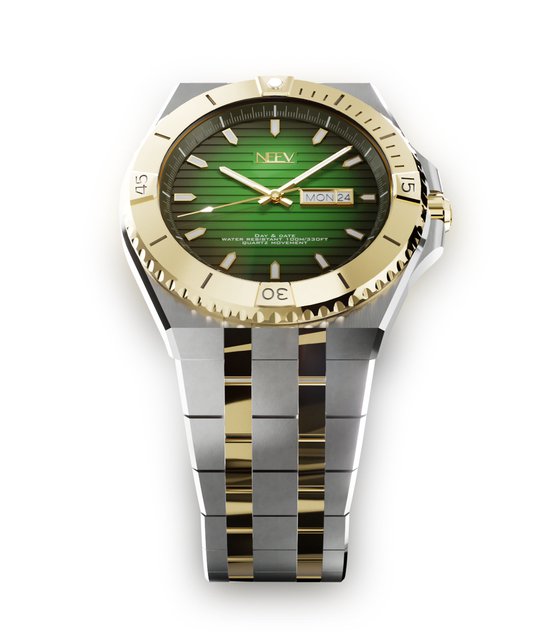 NORTH EDGE Digitale Sporthorloges Voor Heren Militaire Horloges Met Kompastemperatuur,Stappenteller, Grote Wijzerplaat, Model: Apache