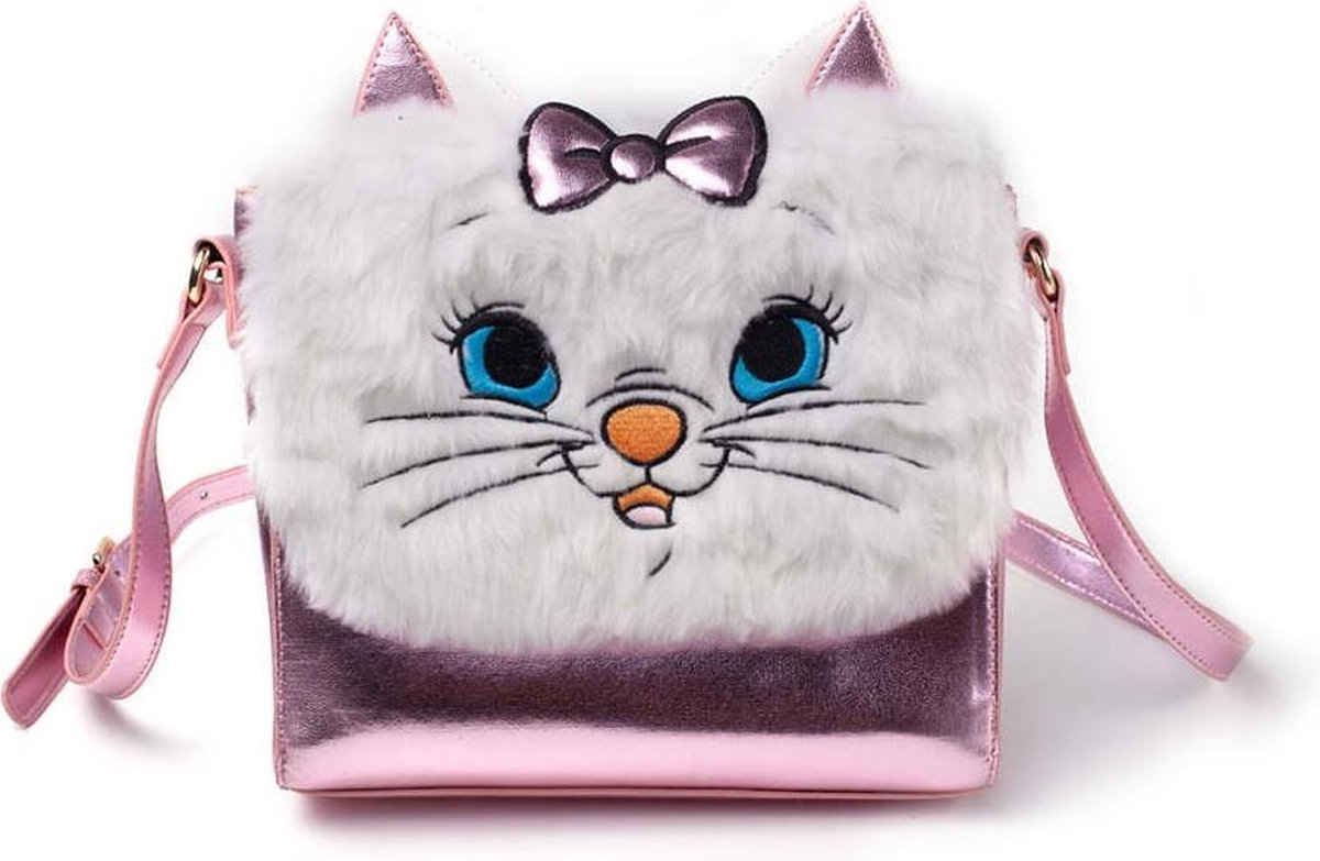 Disney - Aristocats Schoudertas - Marie - Roze/Wit