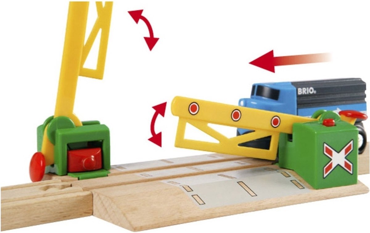 BRIO Magnetische spoorwegovergang - Trein speelgoed - 33750 — afbeelding 6