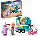 LEGO Friends bubbelthee kar speelgoedset met Nova, Matilde, scooter en bubbelthee-vormige figuur.