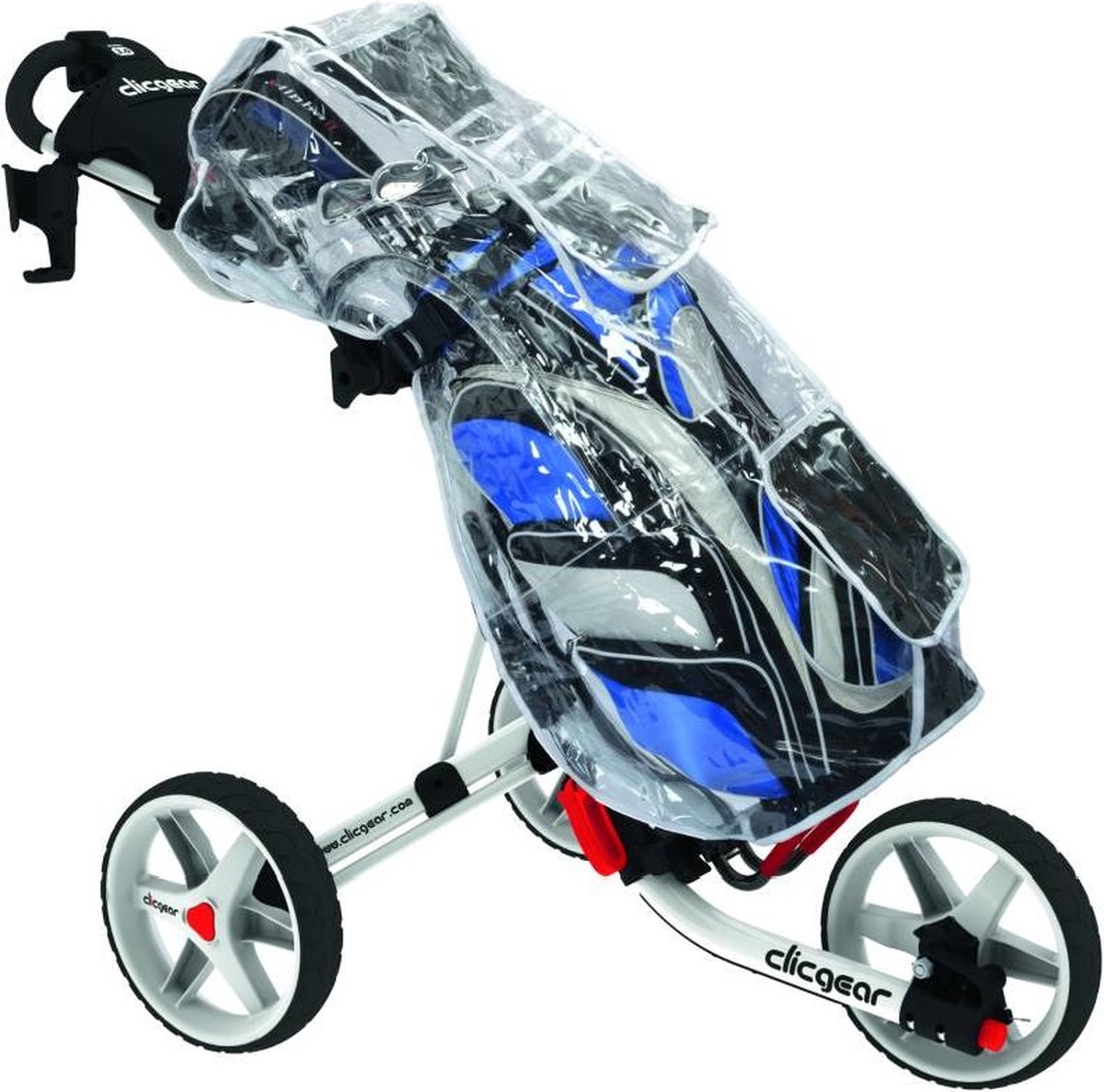 Longridge - DeLuxe - regenhoes voor golftrolley - transparant