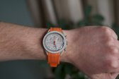 MoonSwatch horlogebandje - Oranje Solid
