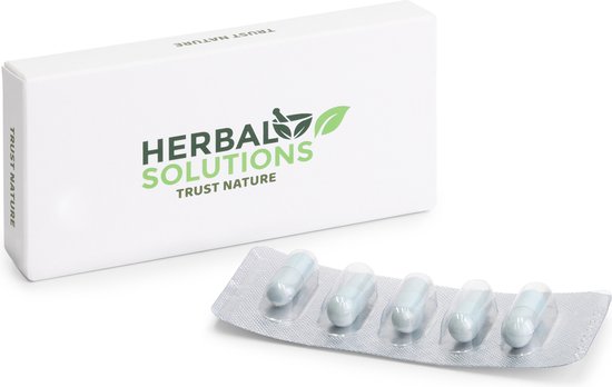 Herbal Solutions Erectiepillen voor mannen - 5 stuks - Natuurlijke viagra - Hulp bij erectie problemen