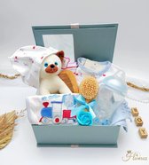 Kraamcadeau - Kraampakket - babygeschenkset - Baby set - Gepersonaliseerde kraamcadeaus - Lief - Babykleding - Baby knuffel - Geboorte cadeau - Luxe cadeau