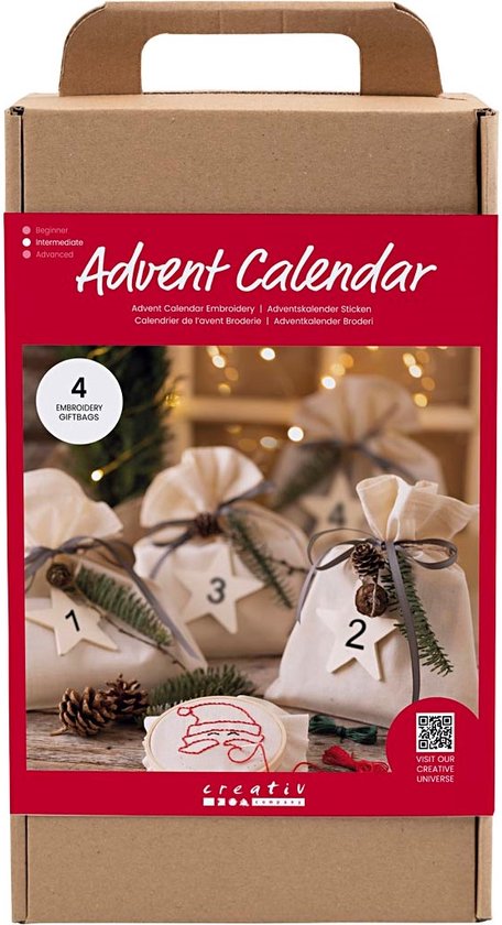 CC Adventskalender Creatieve Cadeaus Borduren